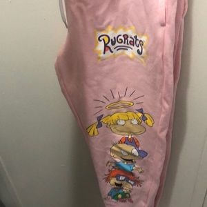 Pink Rugrats sweatpants